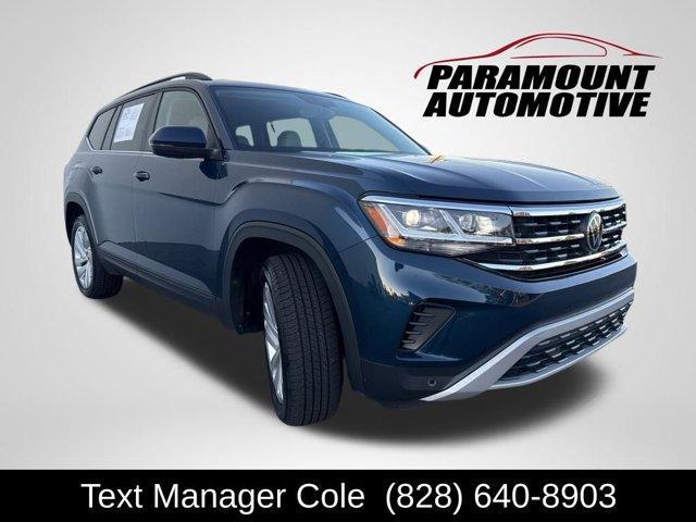 used 2022 Volkswagen Atlas car, priced at $25,698