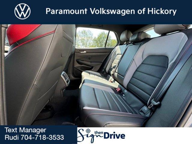 new 2025 Volkswagen Golf GTI car, priced at $38,999