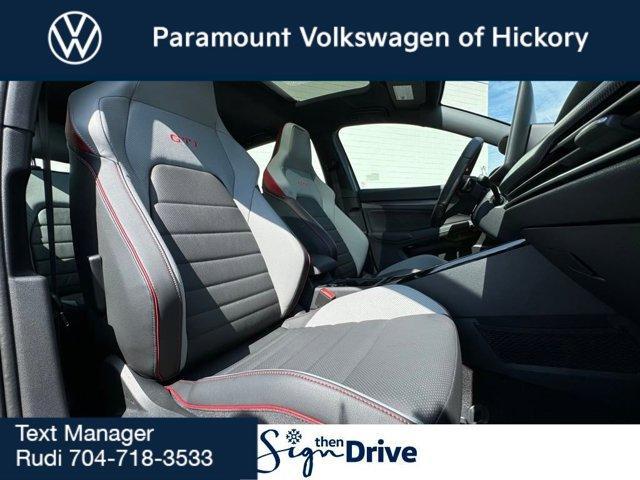 new 2025 Volkswagen Golf GTI car, priced at $38,999