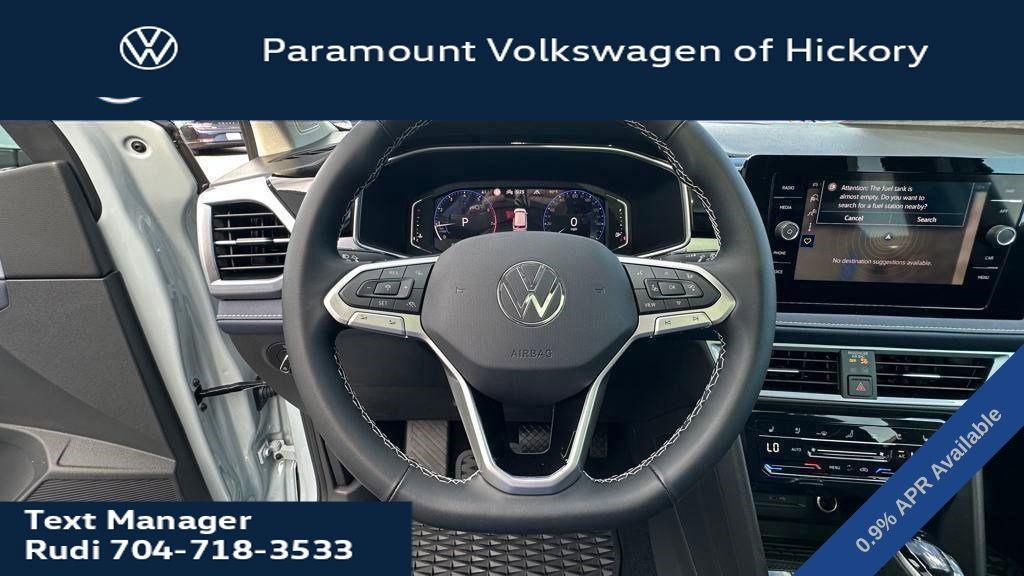 new 2025 Volkswagen Taos car, priced at $36,639