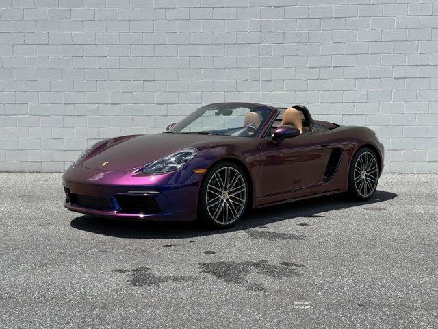 used 2020 Porsche 718 Boxster car, priced at $69,900