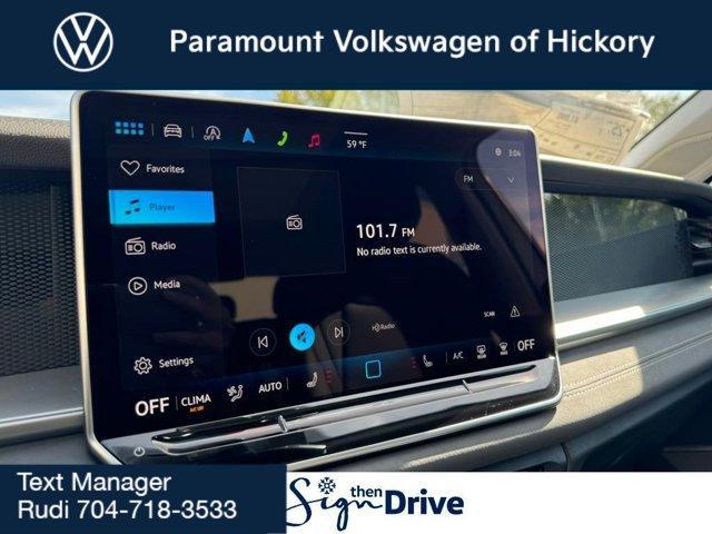 new 2025 Volkswagen Tiguan car, priced at $36,787