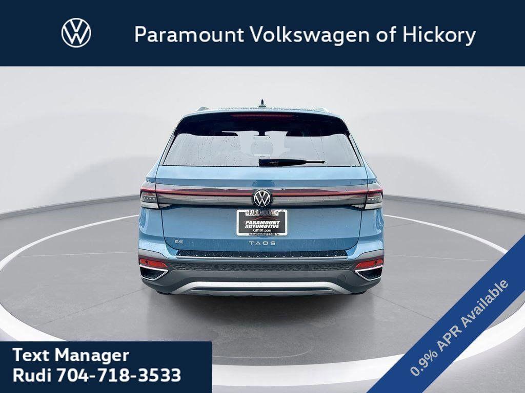 new 2025 Volkswagen Taos car, priced at $30,189