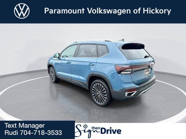 new 2025 Volkswagen Taos car, priced at $30,189