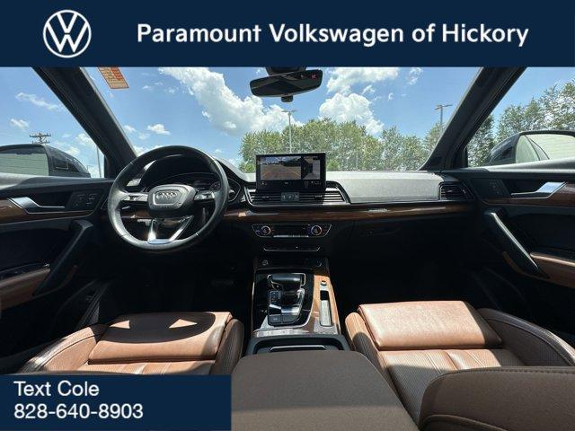 used 2021 Audi Q5 car, priced at $23,739