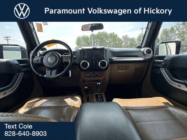 used 2012 Jeep Wrangler Unlimited car, priced at $19,900