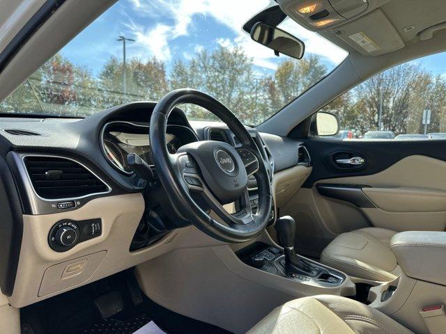 used 2019 Jeep Cherokee car, priced at $16,200