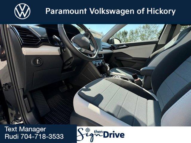new 2025 Volkswagen Taos car, priced at $26,021