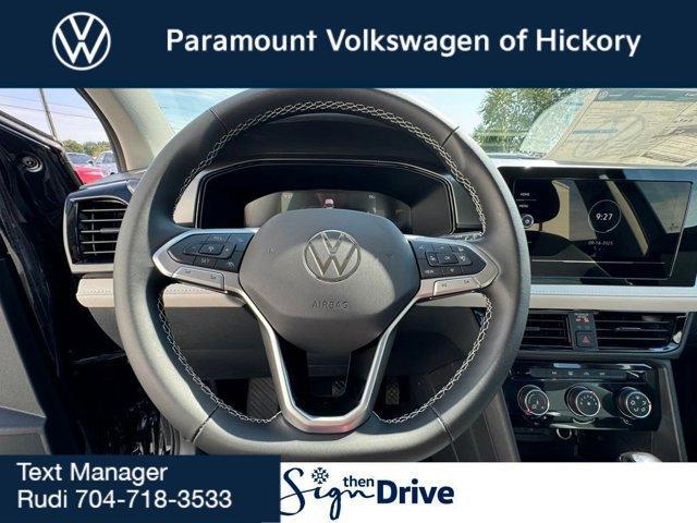 new 2025 Volkswagen Taos car, priced at $26,021
