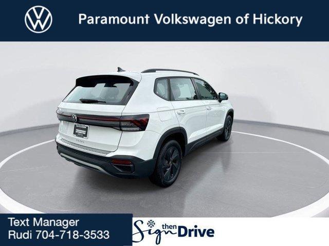 new 2025 Volkswagen Taos car, priced at $25,499