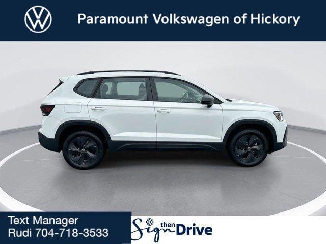 new 2025 Volkswagen Taos car, priced at $25,499