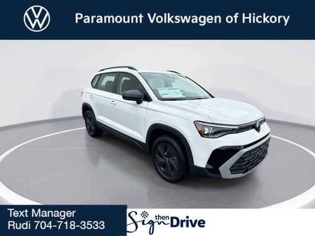 new 2025 Volkswagen Taos car, priced at $25,499