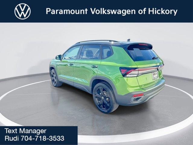 new 2025 Volkswagen Taos car, priced at $34,721