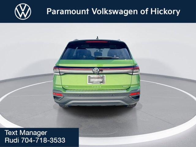 new 2025 Volkswagen Taos car, priced at $34,721