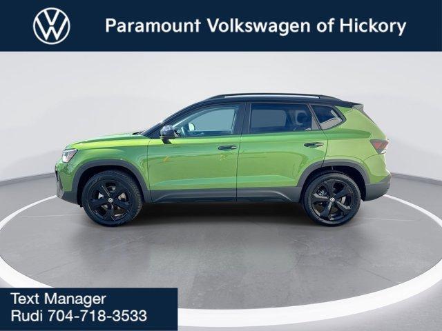 new 2025 Volkswagen Taos car, priced at $34,721