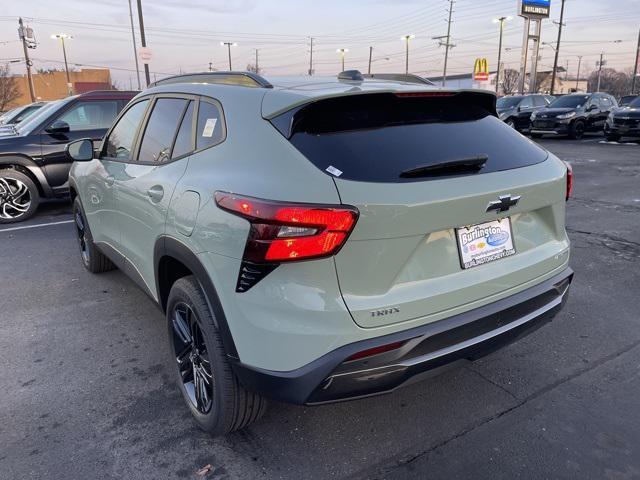 new 2025 Chevrolet Trax car, priced at $25,940