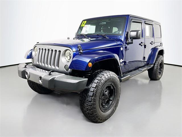 used 2012 Jeep Wrangler Unlimited car, priced at $15,950