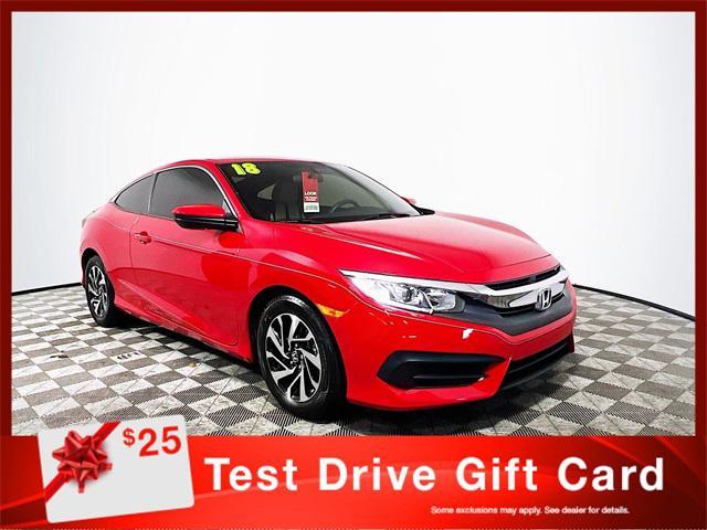 used 2018 Honda Civic car, priced at $17,704