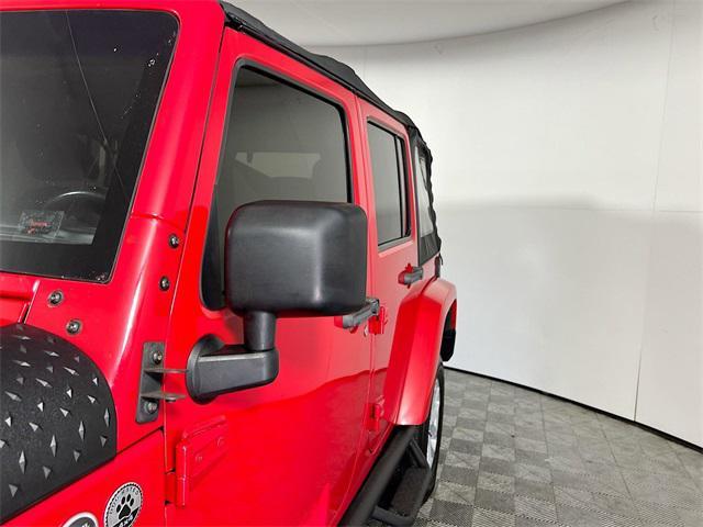 used 2015 Jeep Wrangler Unlimited car, priced at $19,943