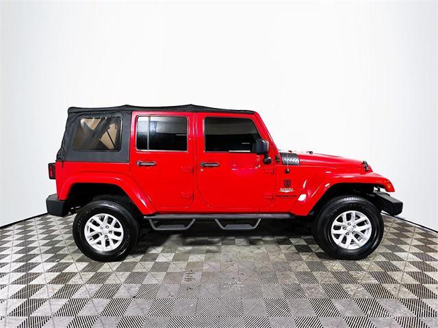 used 2015 Jeep Wrangler Unlimited car, priced at $19,943