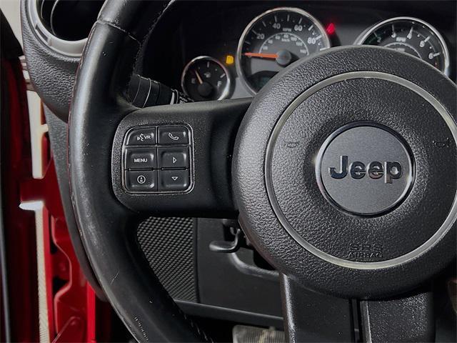 used 2015 Jeep Wrangler Unlimited car, priced at $19,943