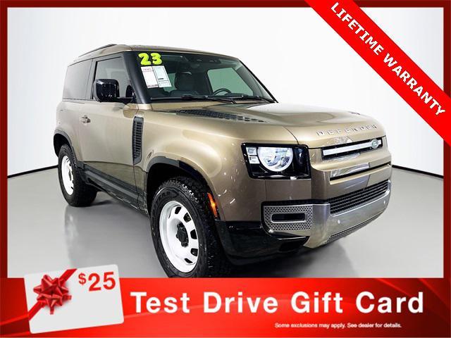 used 2023 Land Rover Defender car, priced at $46,855