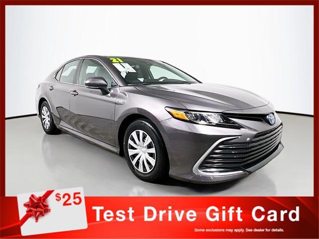 used 2021 Toyota Camry car, priced at $22,636