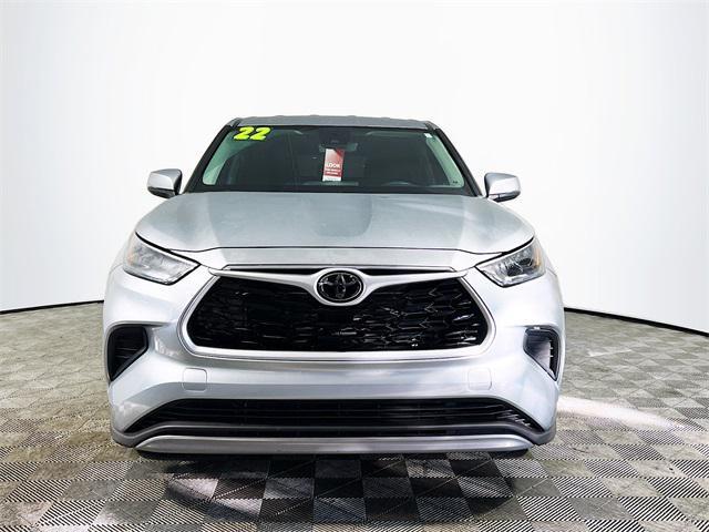 used 2022 Toyota Highlander car, priced at $24,799