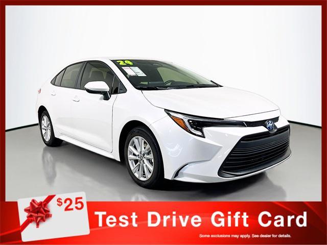 used 2024 Toyota Corolla Hybrid car, priced at $23,513