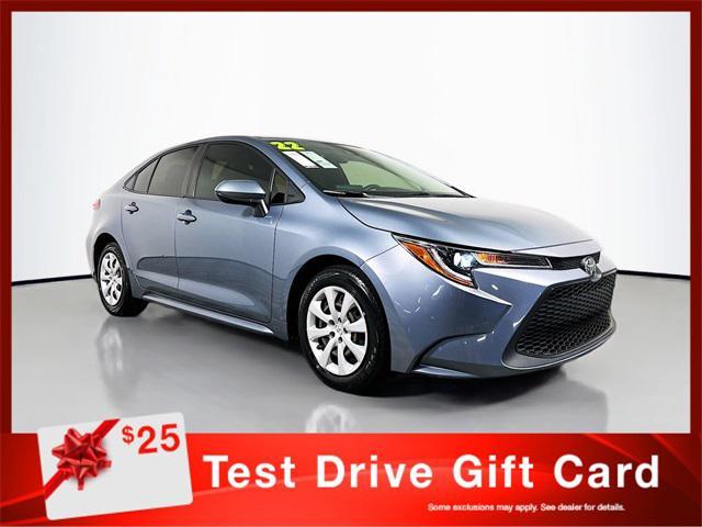 used 2022 Toyota Corolla car, priced at $16,012