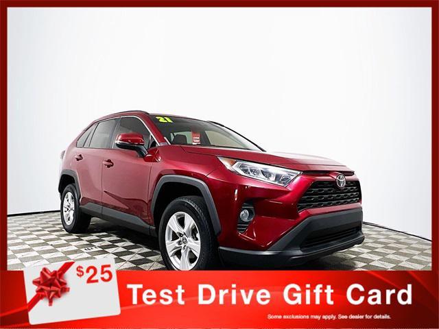 used 2021 Toyota RAV4 car, priced at $26,781