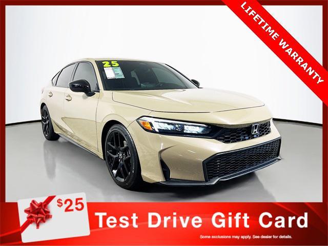 used 2025 Honda Civic car, priced at $23,839