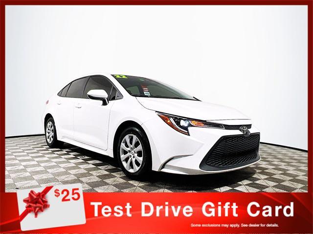 used 2022 Toyota Corolla car, priced at $18,177