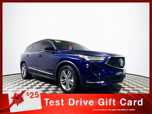 used 2022 Acura MDX car, priced at $35,051