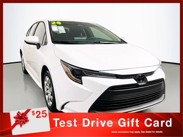 used 2024 Toyota Corolla car, priced at $21,882