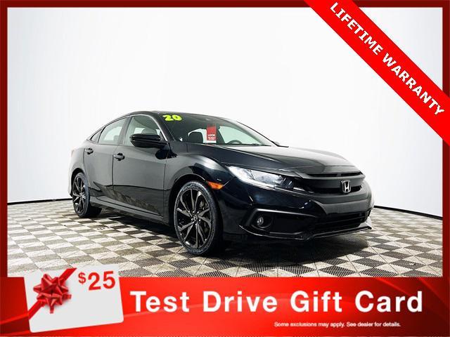 used 2020 Honda Civic car, priced at $17,964