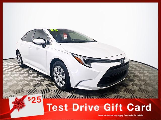 used 2023 Toyota Corolla Hybrid car, priced at $24,407