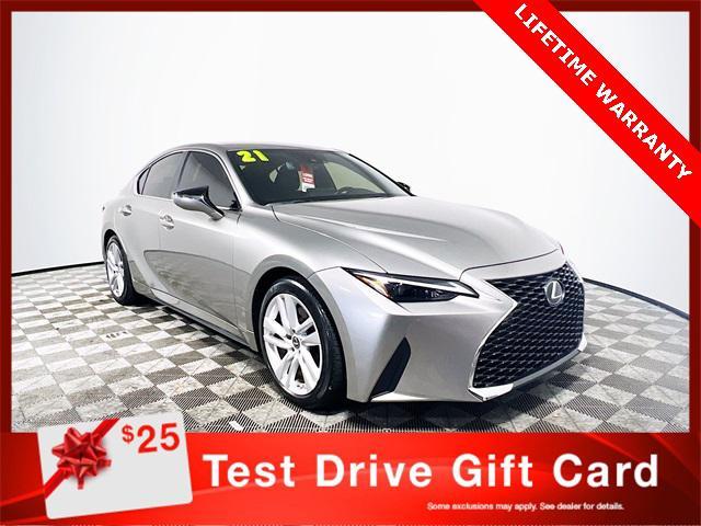 used 2021 Lexus IS 300 car, priced at $30,675