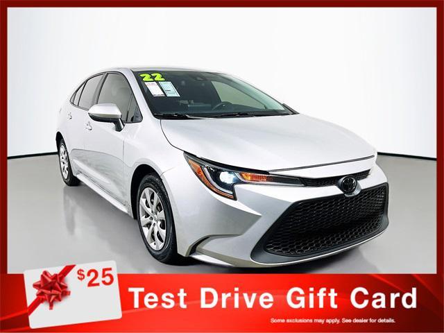 used 2022 Toyota Corolla car, priced at $16,012
