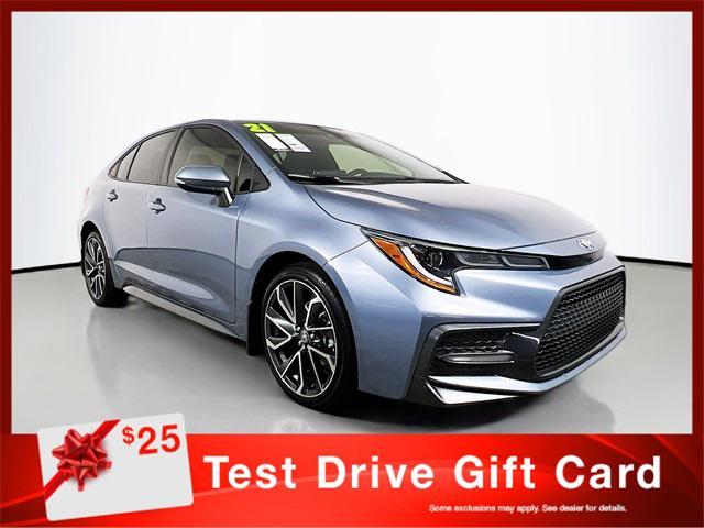 used 2021 Toyota Corolla car, priced at $16,085
