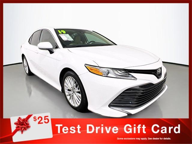 used 2019 Toyota Camry car, priced at $19,553