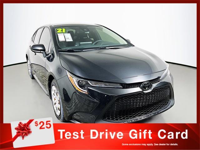 used 2021 Toyota Corolla car, priced at $17,127