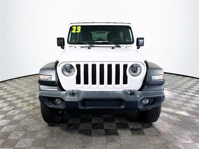 used 2023 Jeep Wrangler car, priced at $33,695