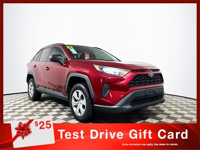 used 2021 Toyota RAV4 car, priced at $22,127