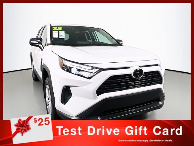 used 2025 Toyota RAV4 car, priced at $25,672