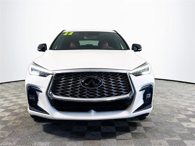 used 2022 INFINITI QX55 car, priced at $33,720