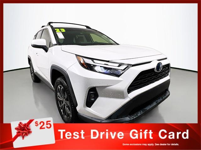 used 2023 Toyota RAV4 Hybrid car, priced at $29,485