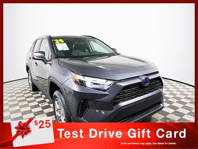 used 2024 Toyota RAV4 Hybrid car, priced at $34,745