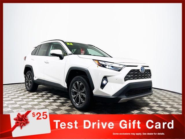 used 2022 Toyota RAV4 Hybrid car, priced at $34,574