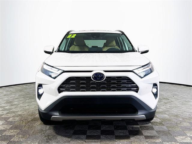 used 2022 Toyota RAV4 Hybrid car, priced at $34,574